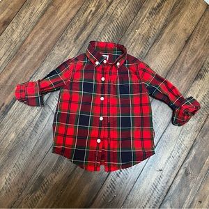 Janie & Jack | Plaid button down